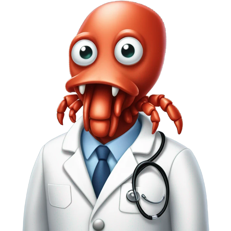 dr. zoidberg futurama emoji