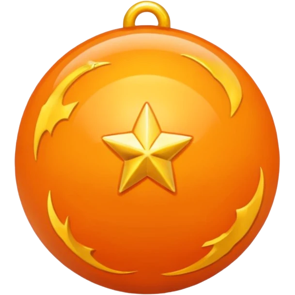 Crea la esfera de 4 estrellas de dragon ball emoji