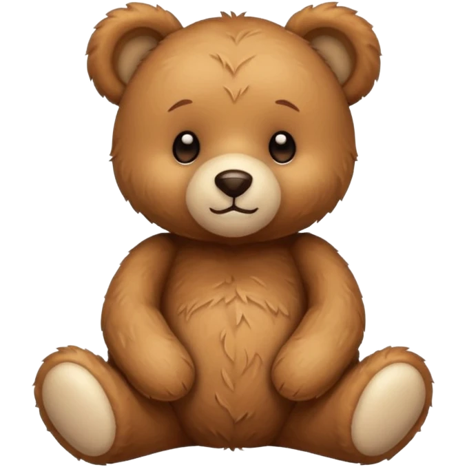 Oso de peluche cute emoji