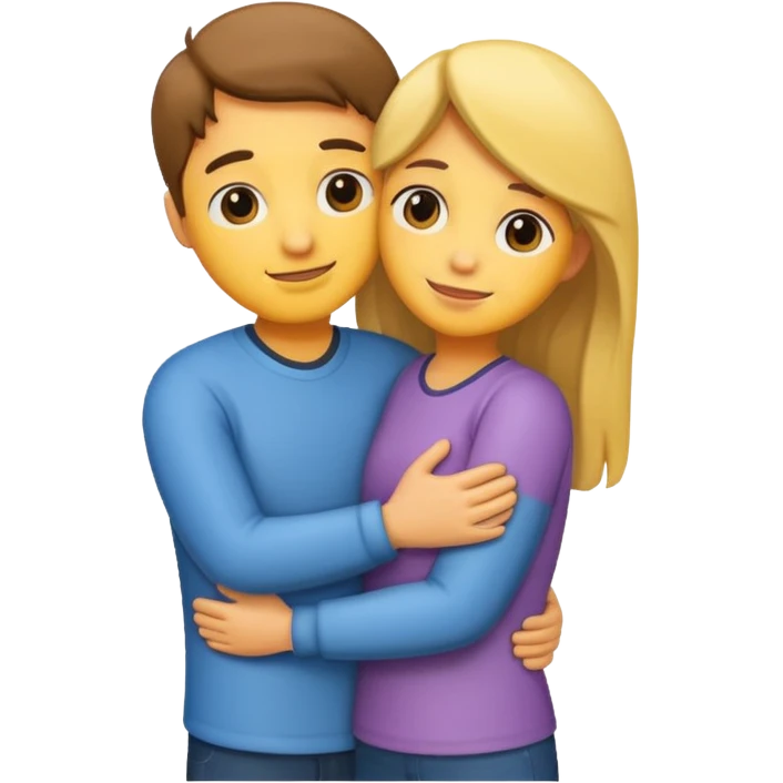 couples hug emoji