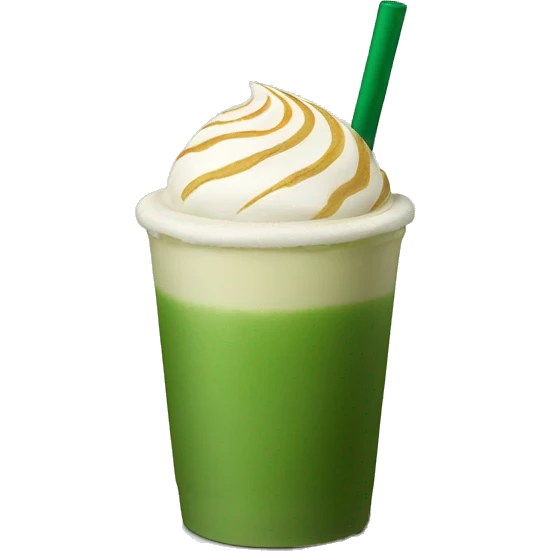 Starbucks matcha latte emoji