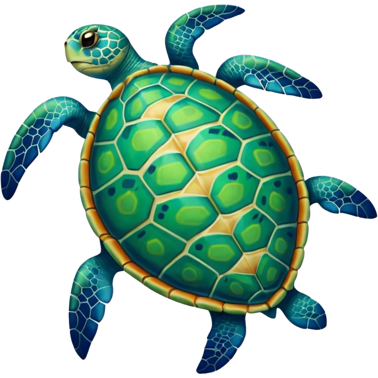 Sea turtle emoji