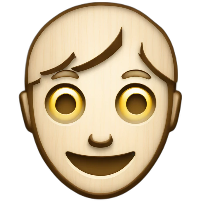 Laser cutting emoji