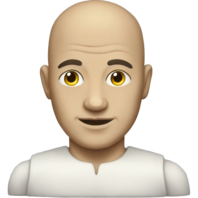 bald statue emoji