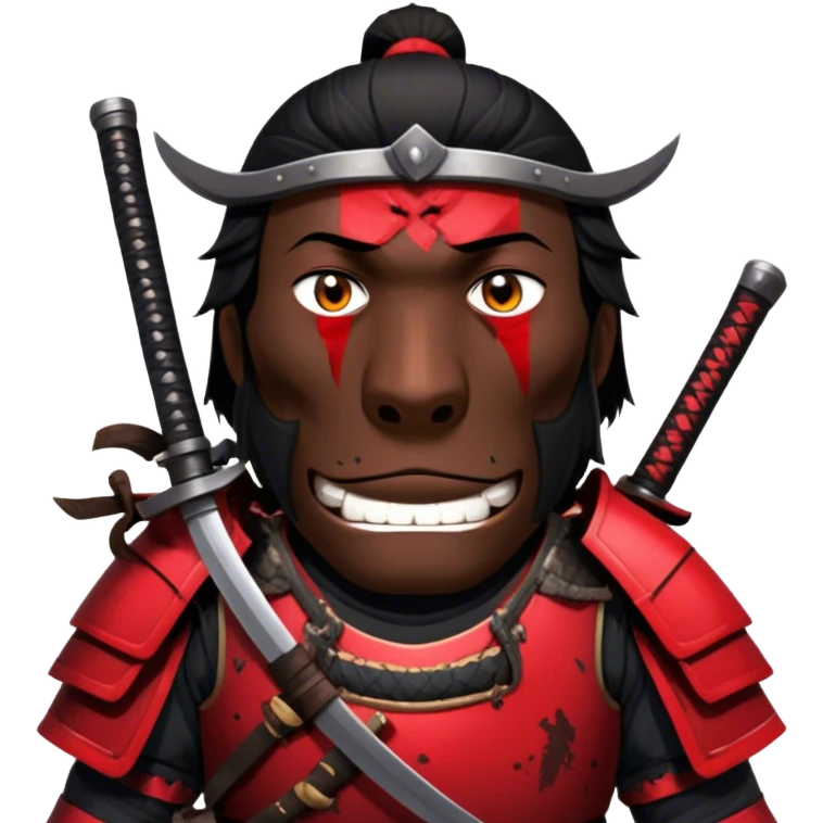 Battle-Ready Samurai emoji