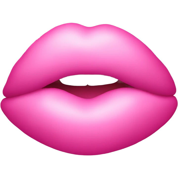 pink kisses emoji