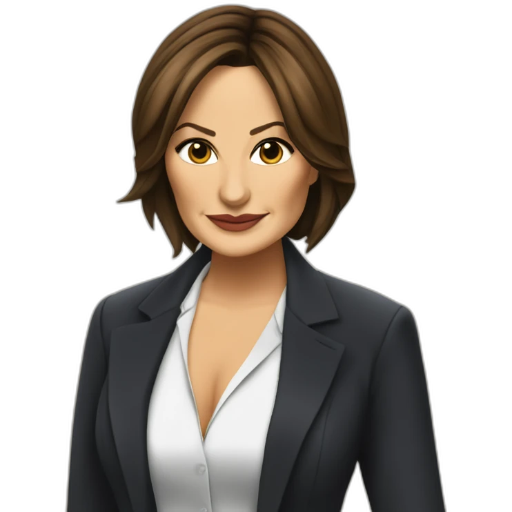 Mariska Hargitay as detective Olivia benson emoji