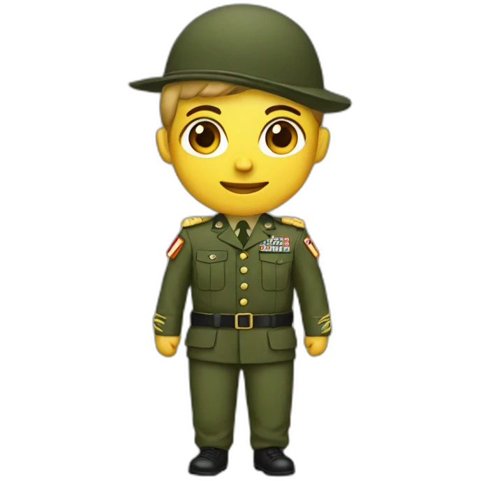 Army uniform emoji