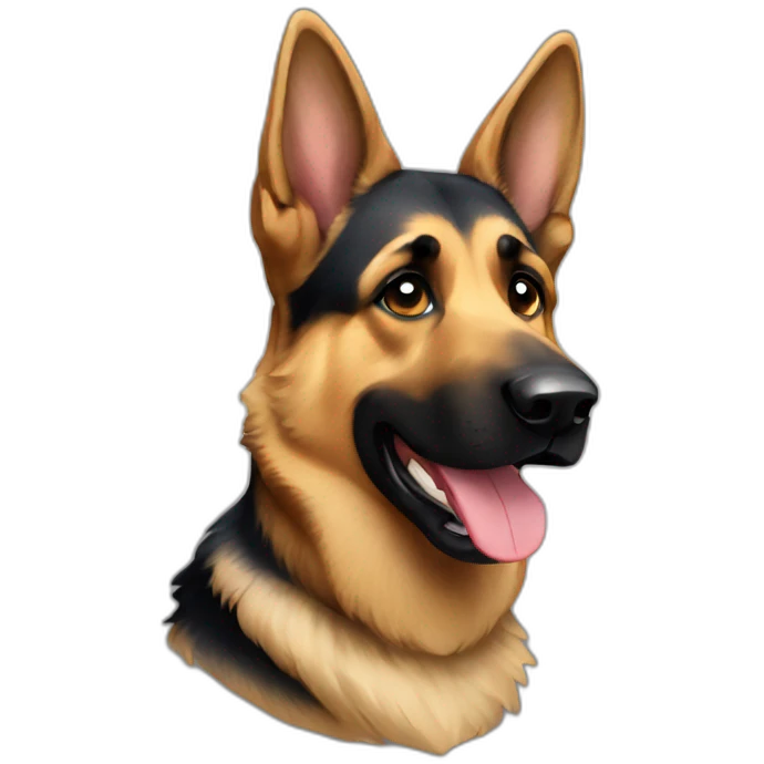 German Shepherd  emoji