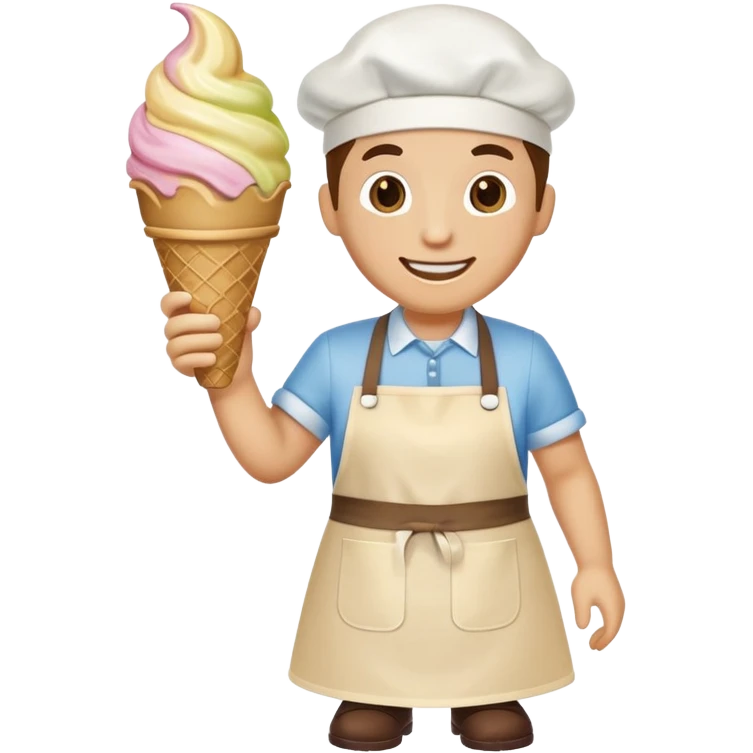 Genera un gelataio emoji