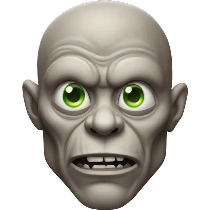 Alien with huge muscle  emoji