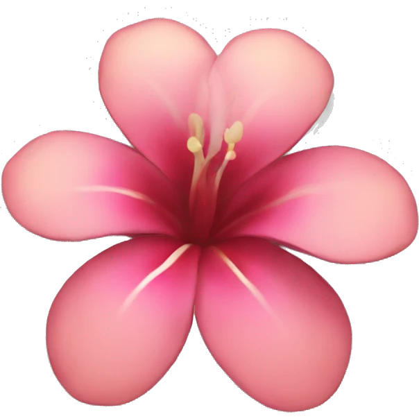 Hawaiian flower emoji