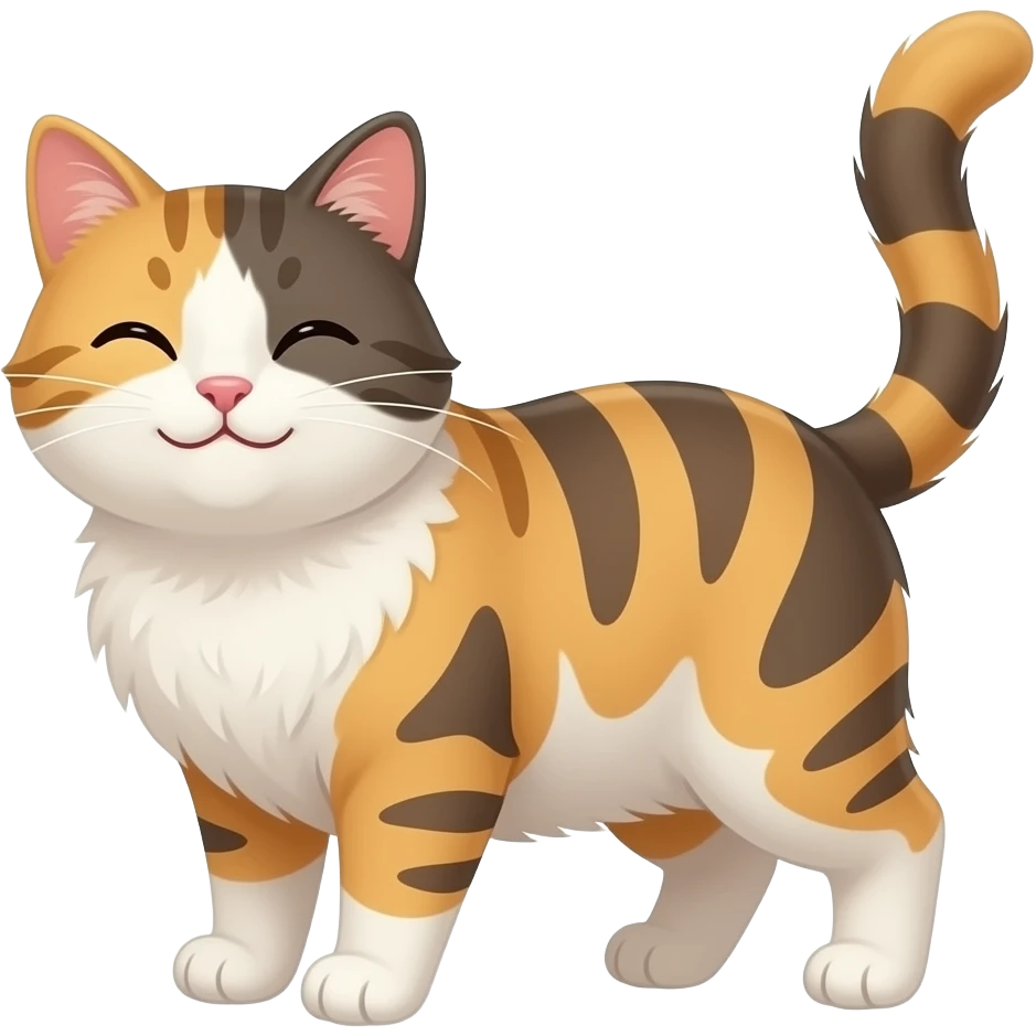 happy andgreatful cats emoji