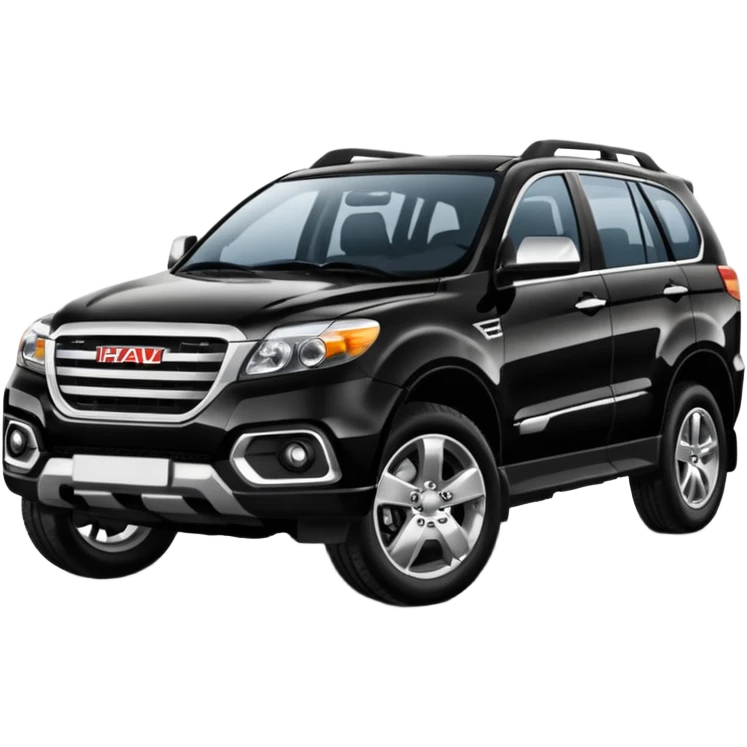 Haval H5 2025 black Looks like a Tahoe emoji