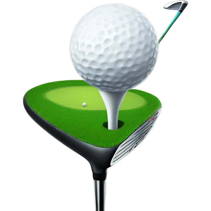 Golf club emoji
