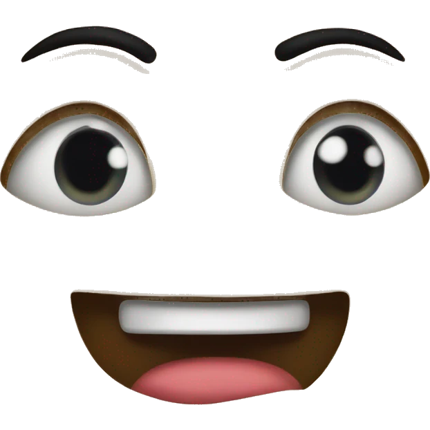 Dramatic emoji face wi emoji