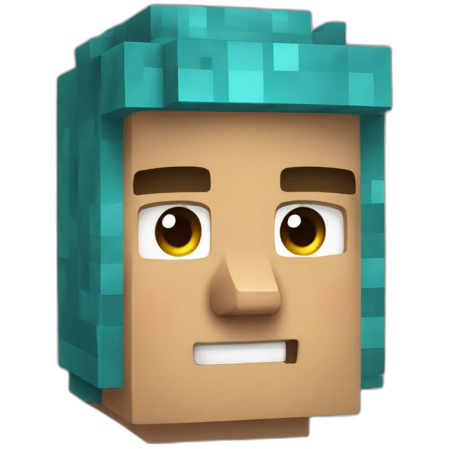 Mincraft Steve  emoji