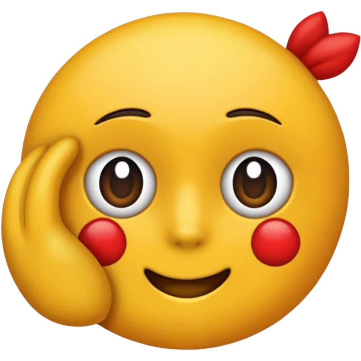 person eating butt emoji