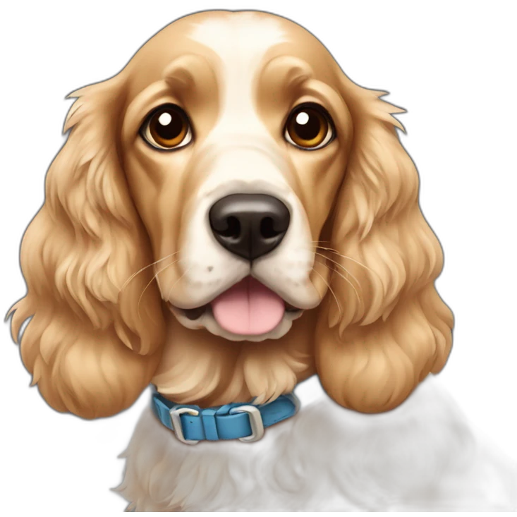 Cocker dog emoji