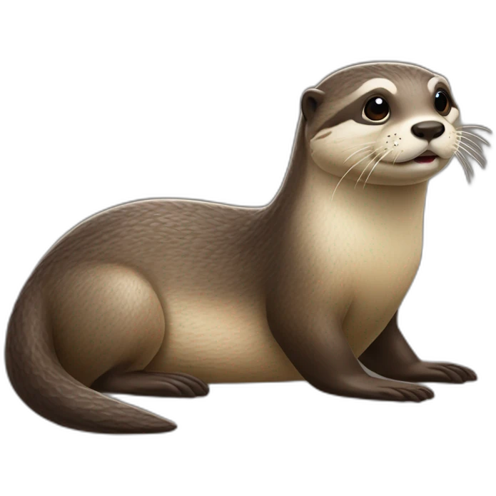 Loutre qui fait caca emoji