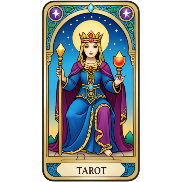 Tarot card emoji