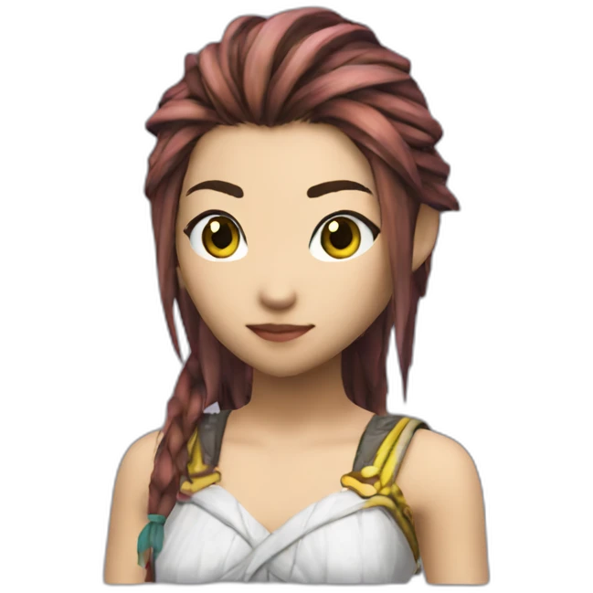 FFX Yuna emoji