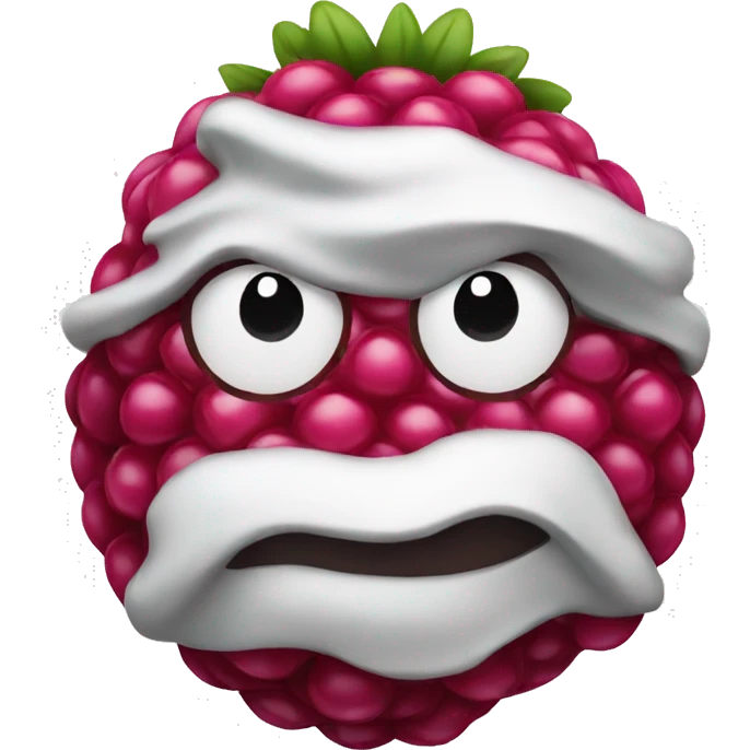  raspberry emoji
