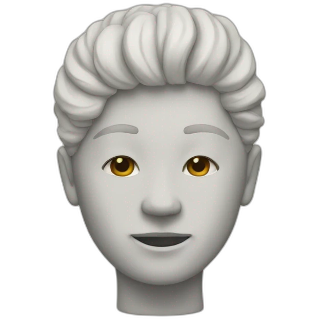 peace sign head emoji