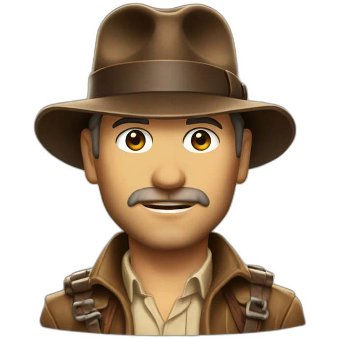 Indiana Jones latigo emoji