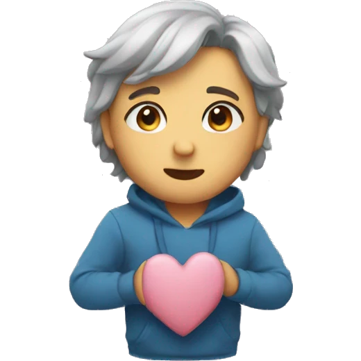 A cute heart emoji