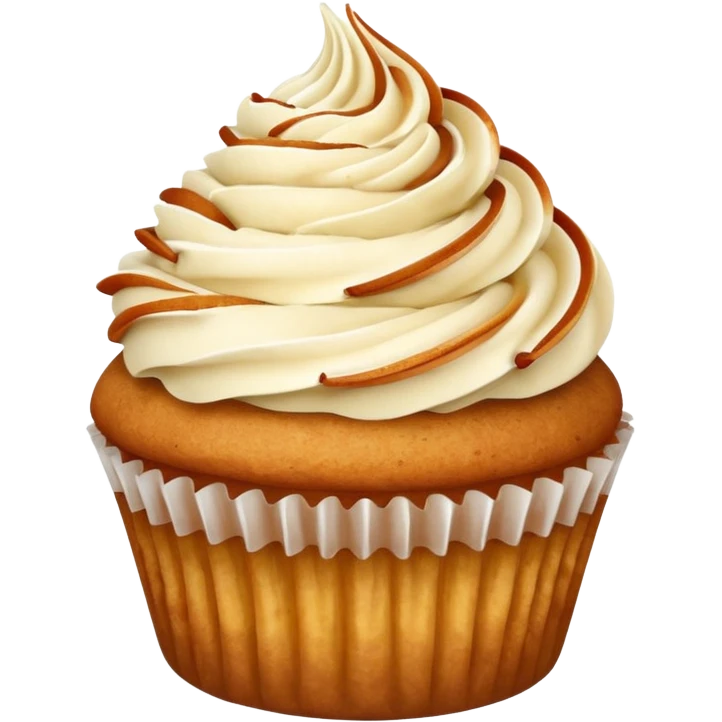 Apple cupcake emoji