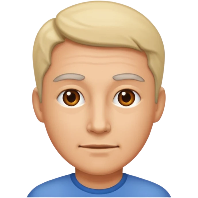 Parent only Face with middle age emoji