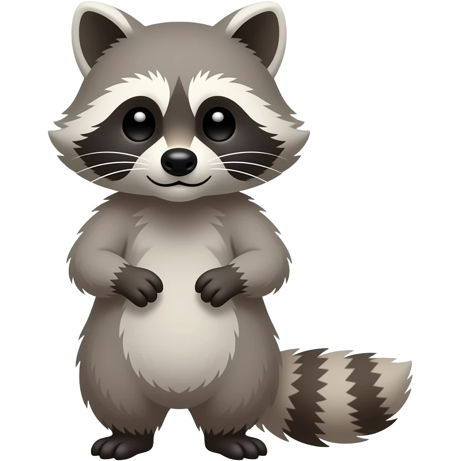 Raccoon emoji