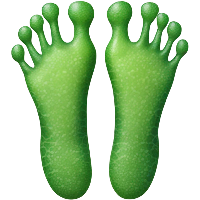 Frog feet emoji