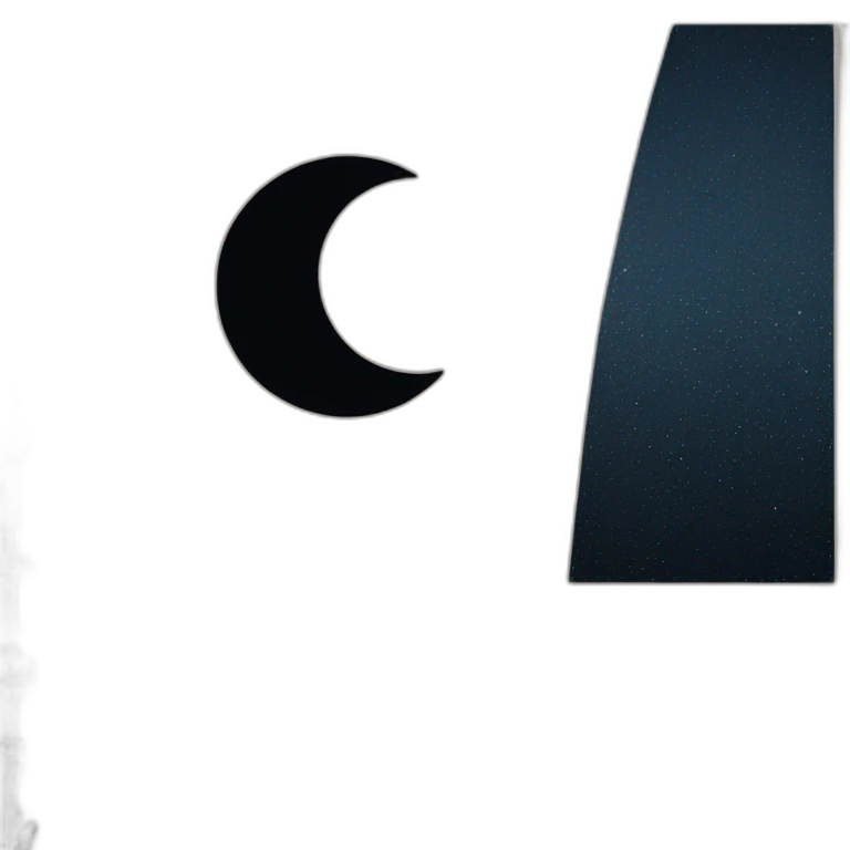 Journal with moon on cover  emoji