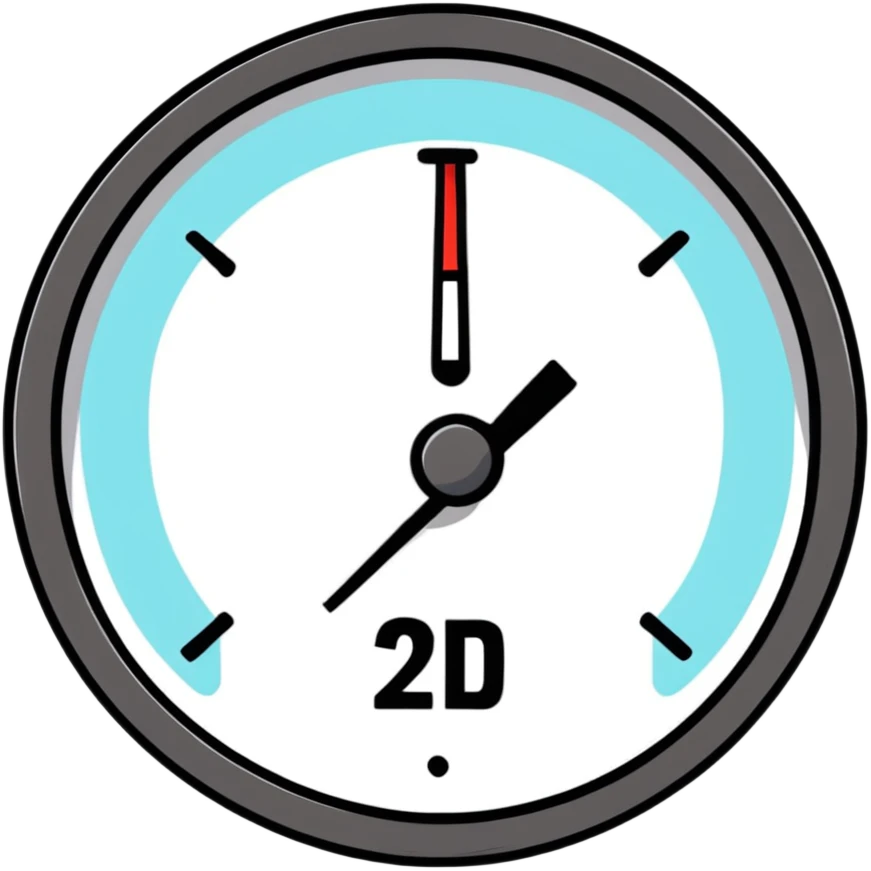 broken pressure gauge emoji