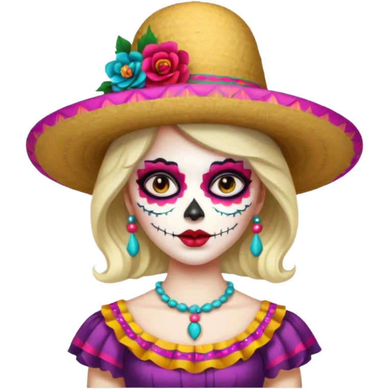 Catrina mexicana emoji