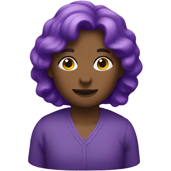 Purple emoji
