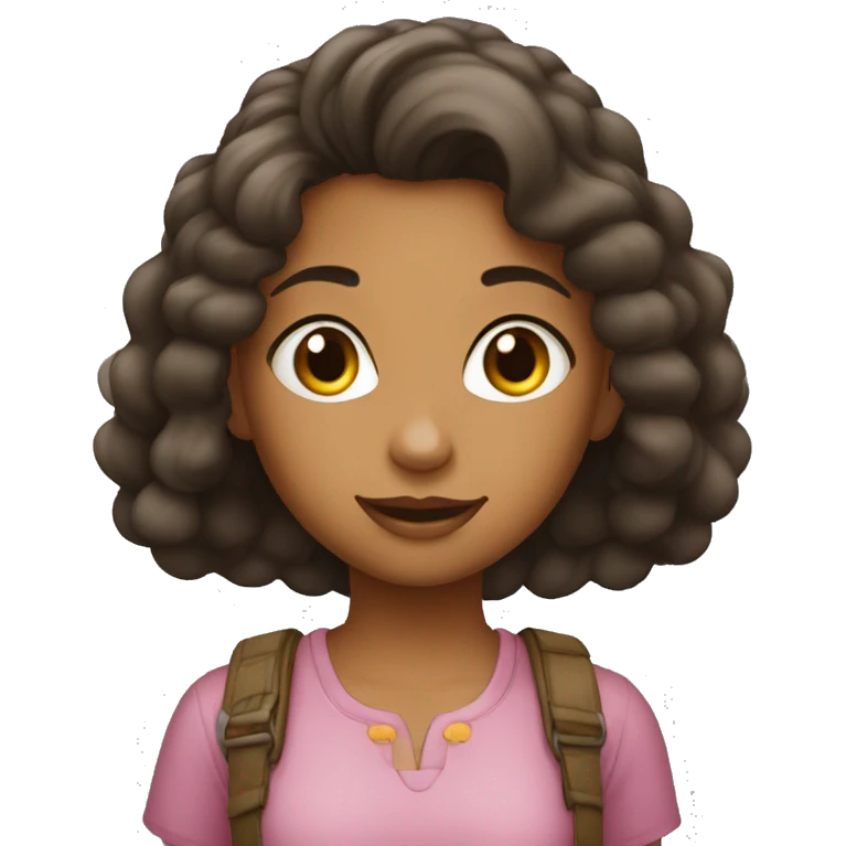 Girl of air oran&e emoji