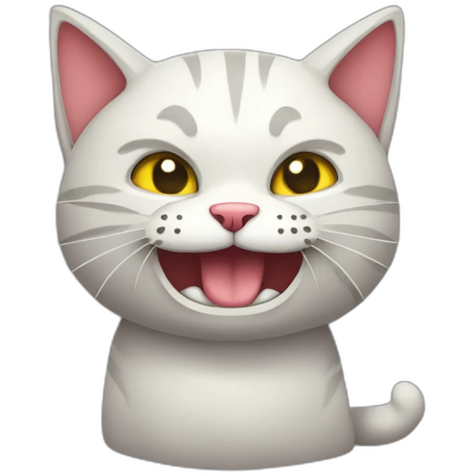 evil kitty emoji