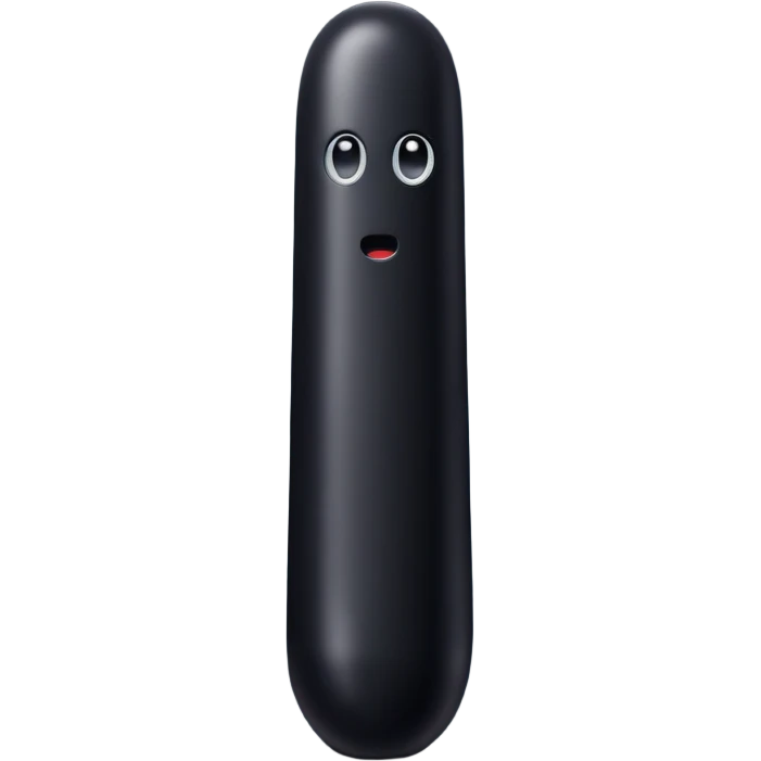 Огромный чёрный толстый хуй emoji