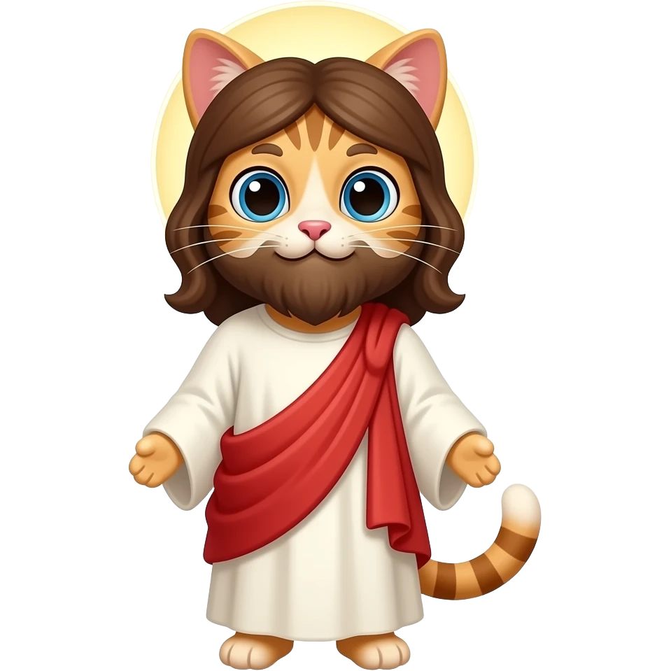 Gato Jesus emoji
