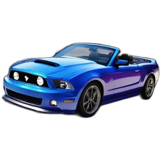 Mustangs gt 2010 décapotable blue Mix with purple emoji
