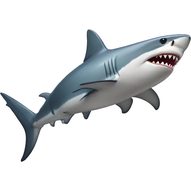 shark with a bikini emoji