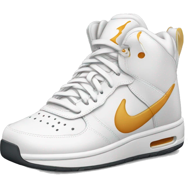 Chicken Wearning big Nike shoes emoji