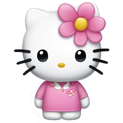 Hello kitty emoji