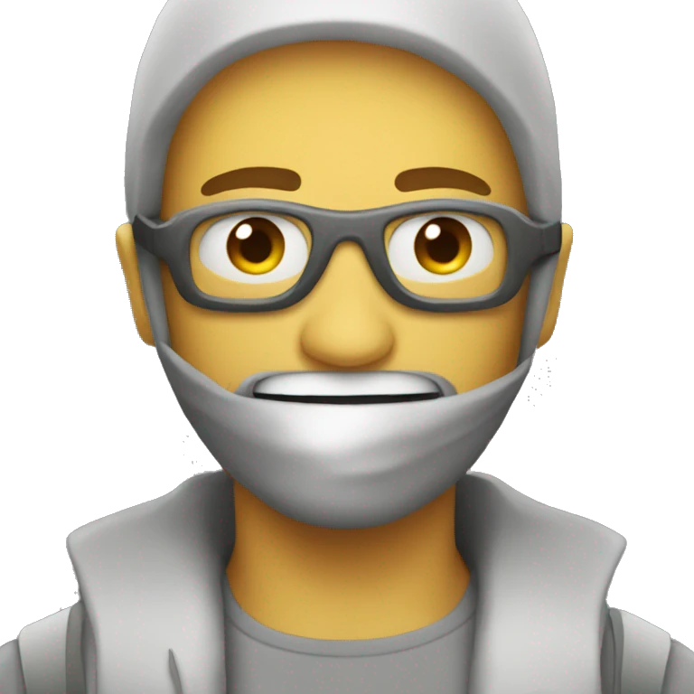 Someone who just survived an explosion emoji