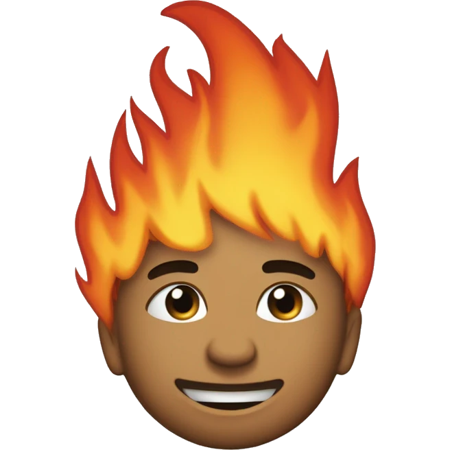 The word “INNUMEREVOLI” on fire emoji