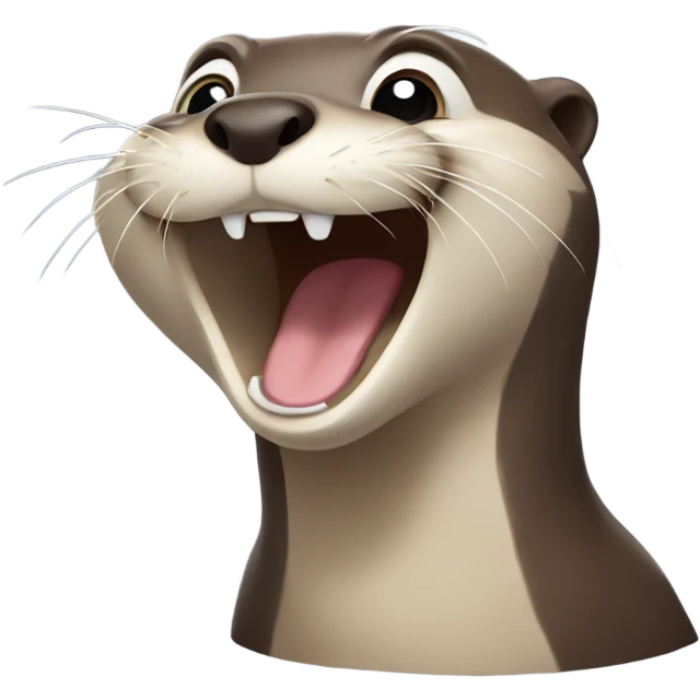 otter laughing emoji