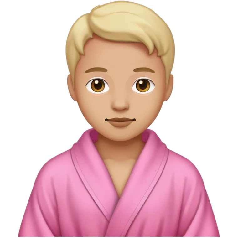 pink robe emoji